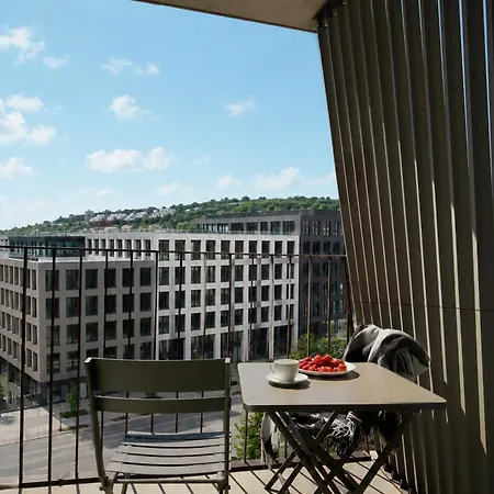 Elegant Smichov With Balcony Appartamento Praga